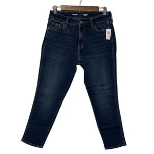 NWT Old Navy High Rise Vintage Slim Jeans Medium Wash 6 Petite